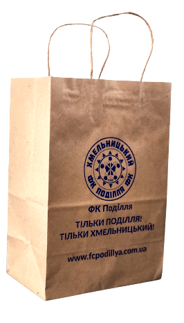 пакет крафтовий Поділля середній